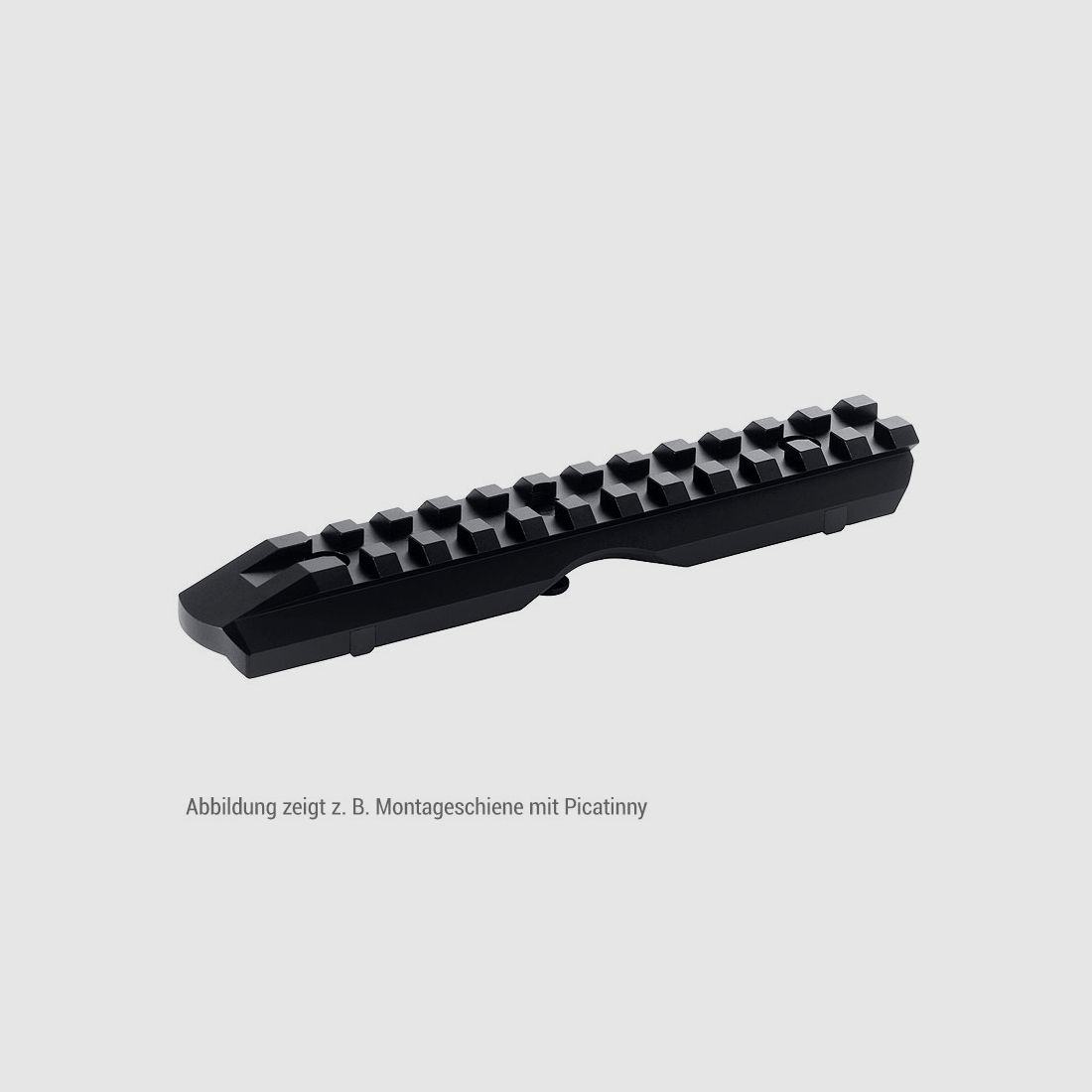 DENTLER "Optics" Mounting Rail BASIS® made of Steel with Picatinny (Weaver) - Steel