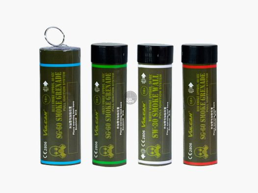 Vulcan Smoke Grenade - Rauchtopf mit Reißzünder 60 Sekunden
