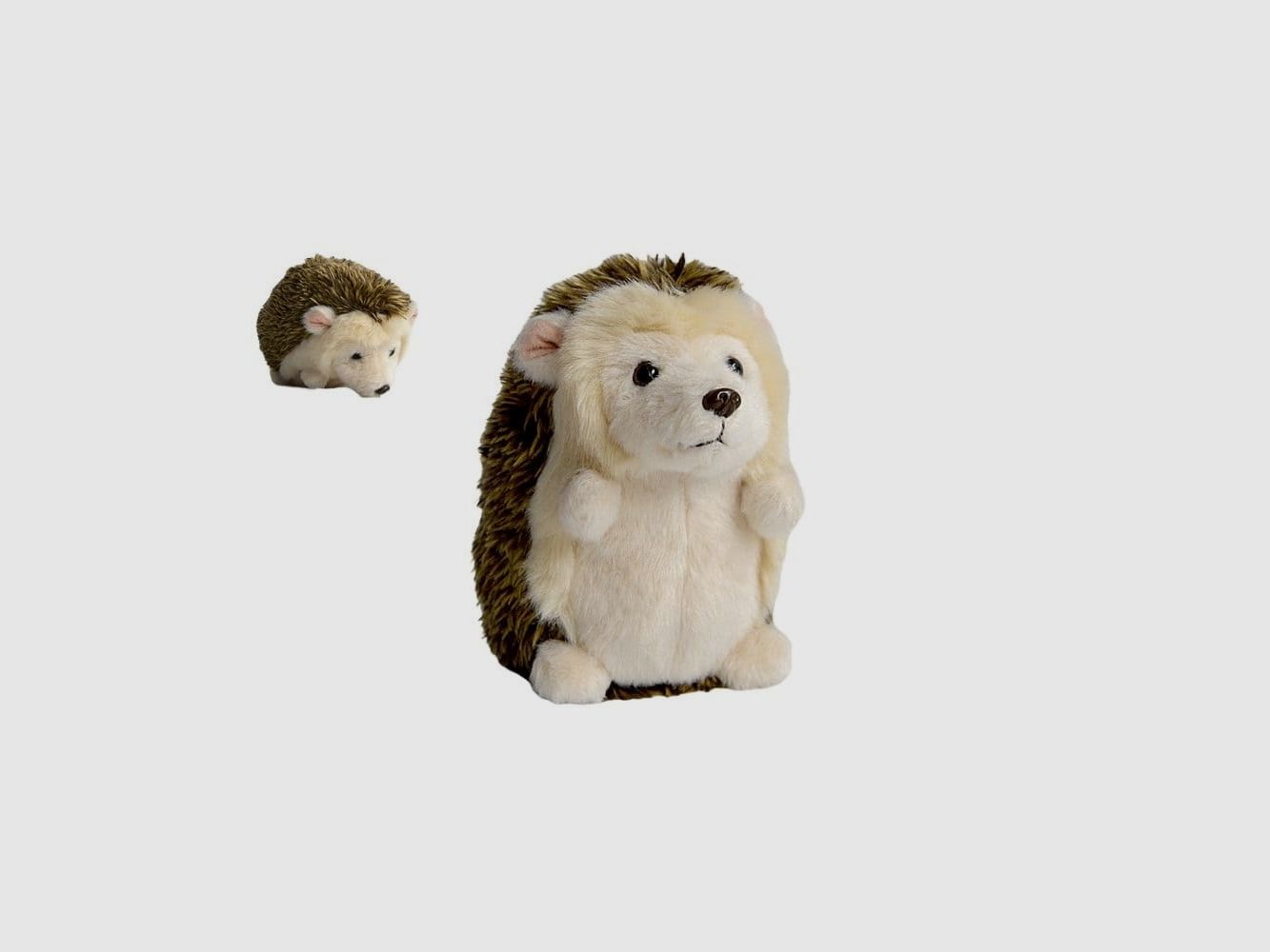 LivingActive Igel Plüschtier 15 cm – Stehendes Kuscheltier aus Plüsch