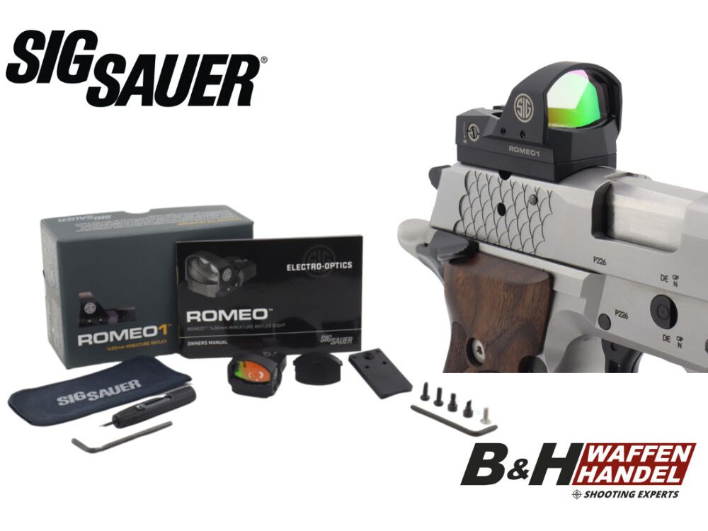 Sig Sauer	 ROMEO 1 mit Adapter für P226 / P220 X-Serie (dt. Produktion)  X-Short | X-Five | X-Six