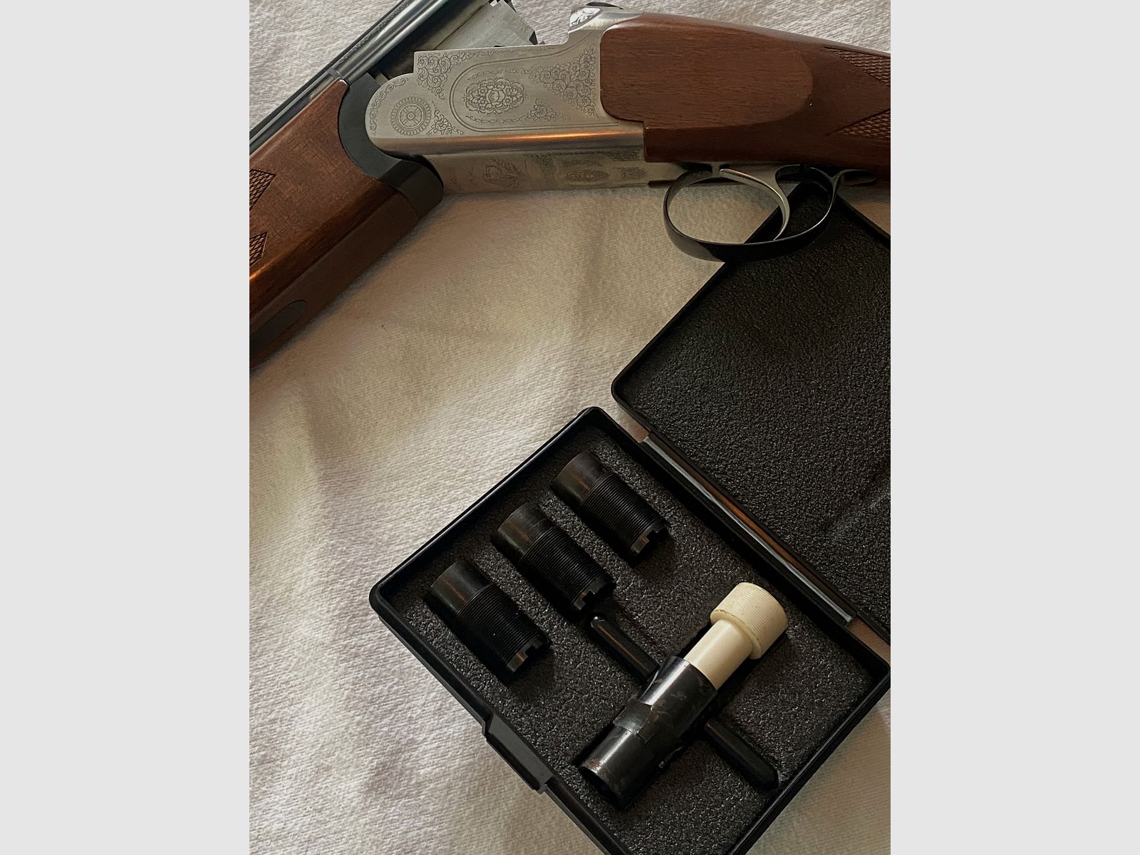 BDF Bockflinte 12/89 Stahlschrot Scirocco Flinte Italy