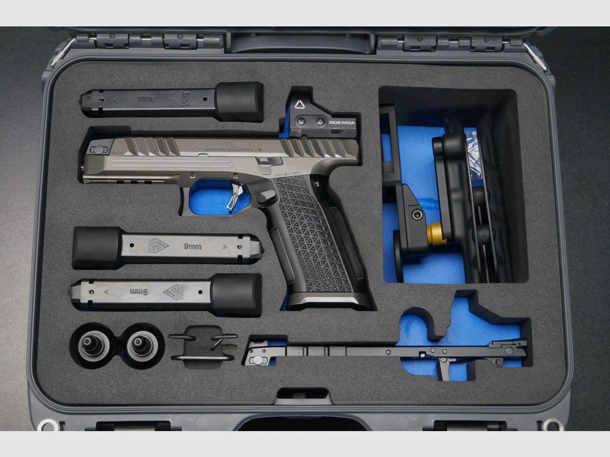 Laugo Arms Alien Creator Full Kit Grey Black Threaded, Bild 10 von 11