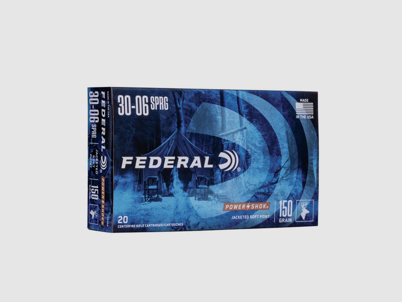 .270 Win FEDERAL POWER SHOK 150 gr