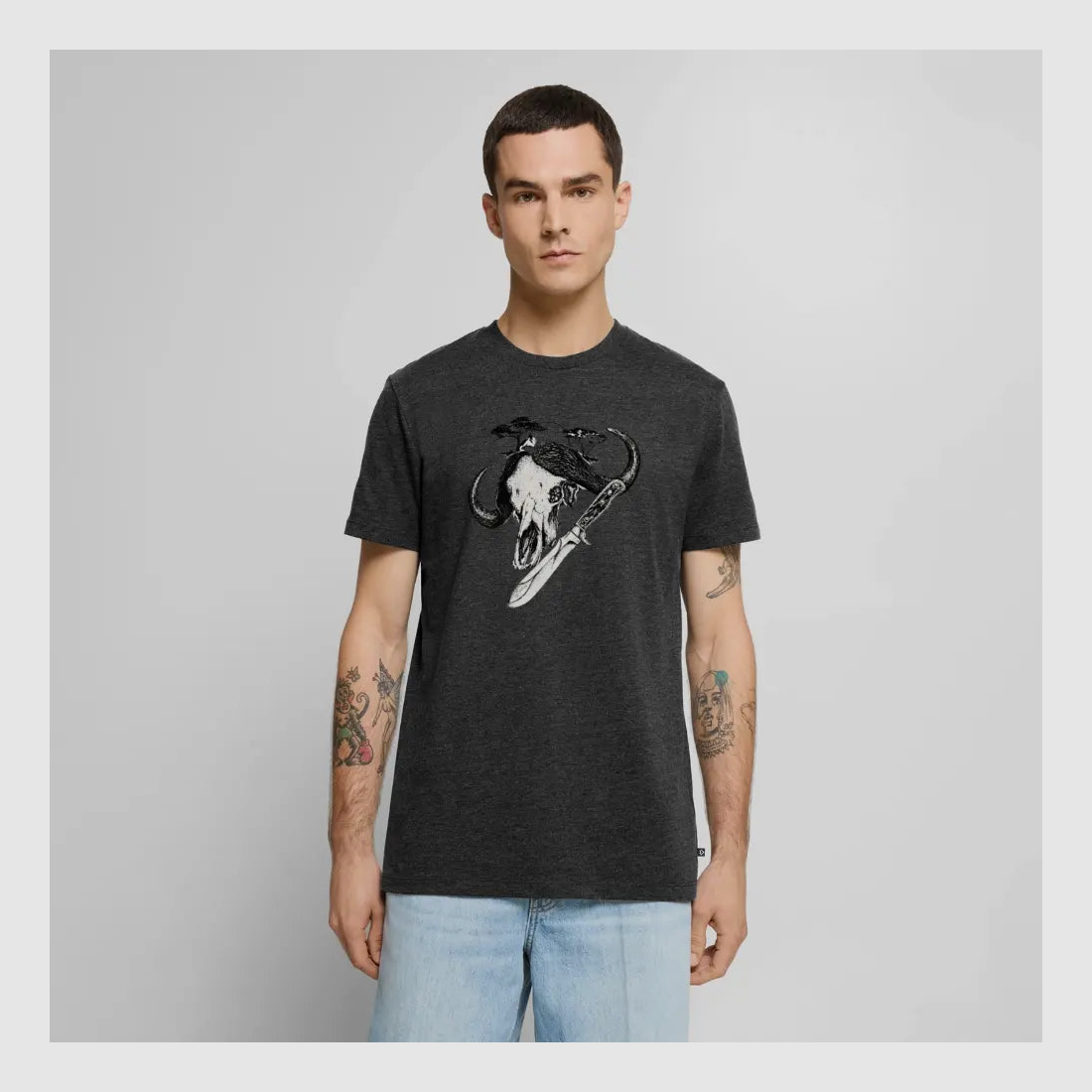 PUMA Men´s Premium T-Shirt „White Hunter – Big Game"