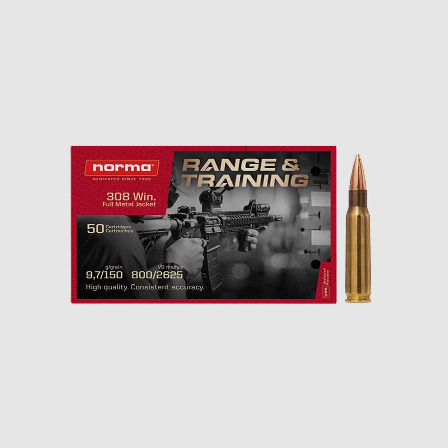 Norma Range & Training - .308 Win. - 150 grs.