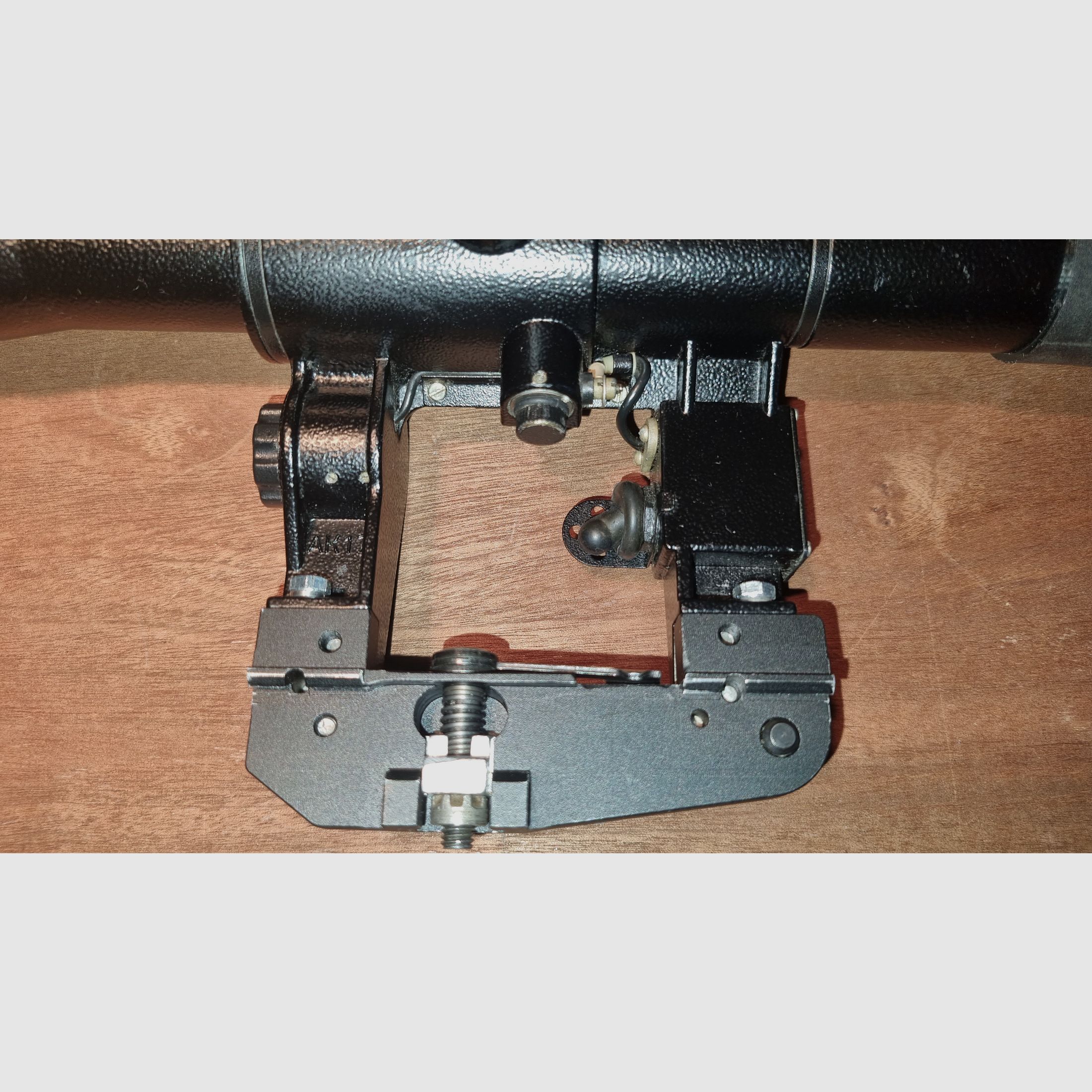 Belarussisches Zielfernfohr BelOMO POSP 4x24V (PSO-1) Mit LCT Mount Extender für Airsoft AK Kalaschnikow / Dragunow / Vintorez +++