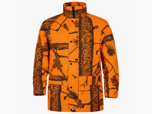 Veste Treeland étanche camo orange blaze M-4XL