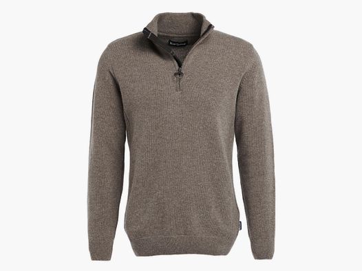 Barbour Holden pull à demi-zip military marl