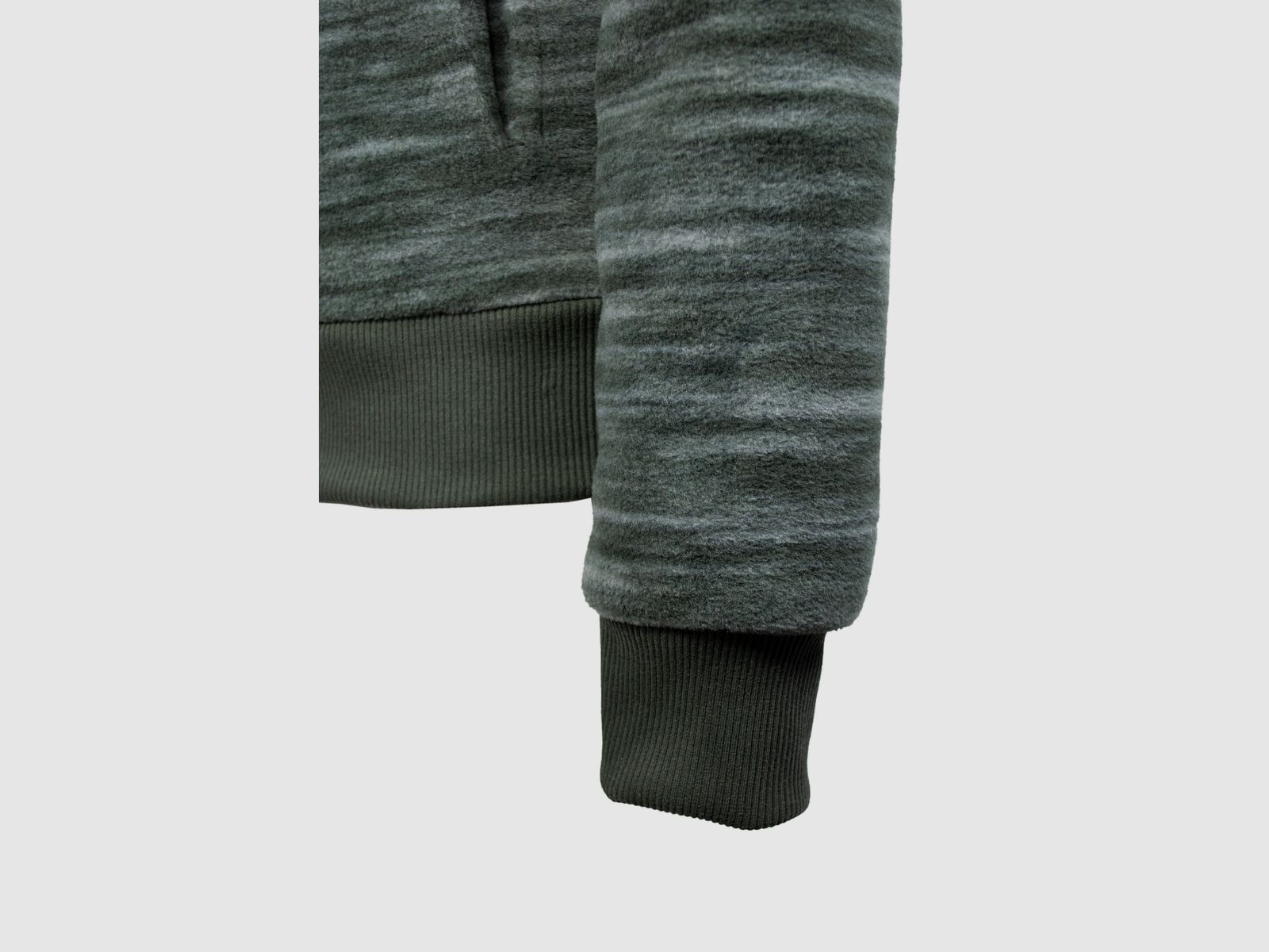 Fleece hoody melange -