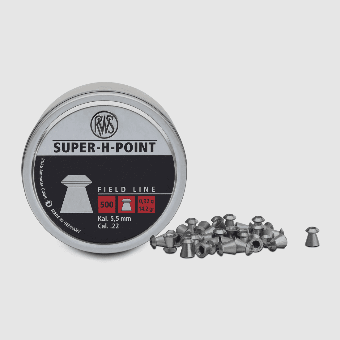 RWS S-H-POINT Diabolo 5,5 mm 0,92 g 500 pièces