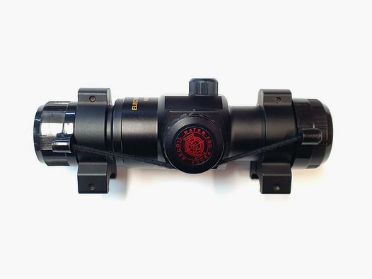 HAKKO HAKKO Red Dot Sight Electro-Dot Wide Angle Sight with Adjustable Brightness Level