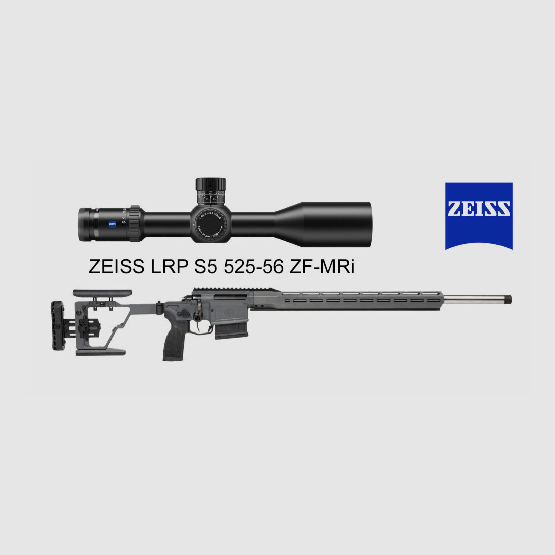 Sig Sauer SIG SAUER CROSS PRS Betongrau 24'' .308 Win. ZEISS LRP S5 525-56 ZF-MRi