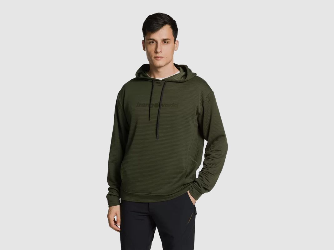 Trangoworld SUDADERA OXLEY VERDE OSCURO, imagen 1 de 4