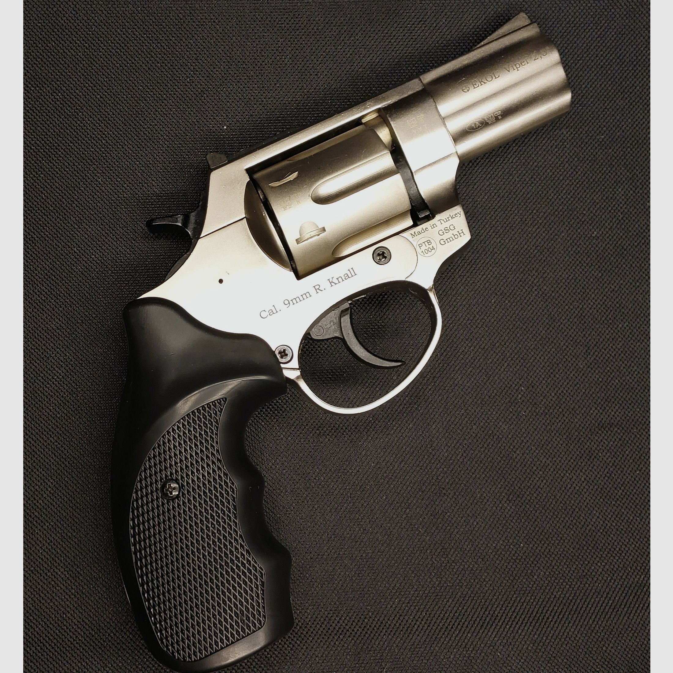 Ekol Viper revolver a salve da 2,5 pollici cromo 9 mm R.K. (PTB 1003)