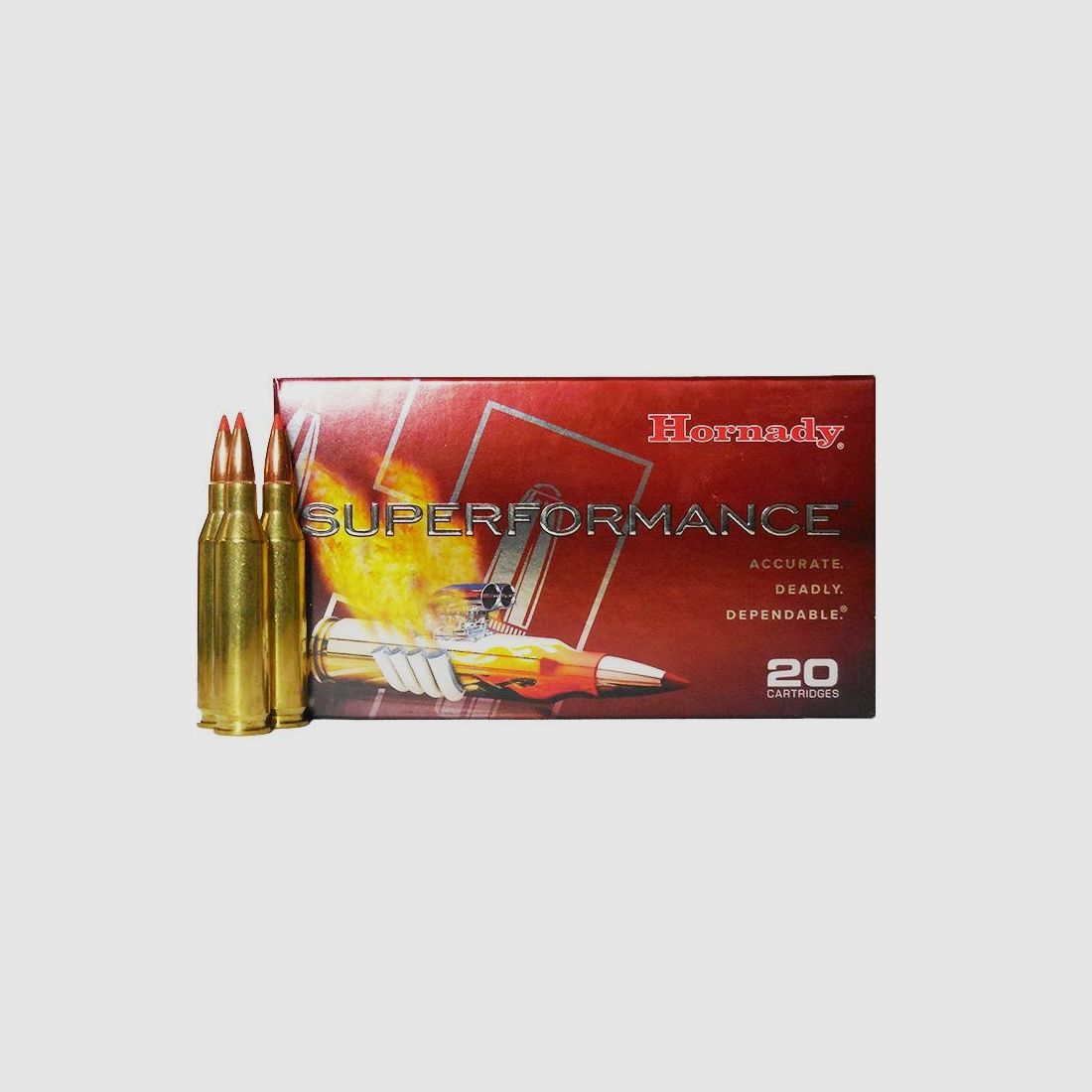 SCATOLA DA 20 PATRONE HORNADY 243 WIN 95 GR SST SPF 80463