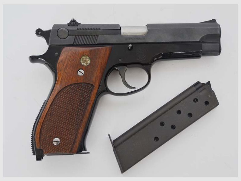 Selbstladepistole Smith & Wesson Modell 39, Kaliber 9mmLuger, Reservemagazin, 1968