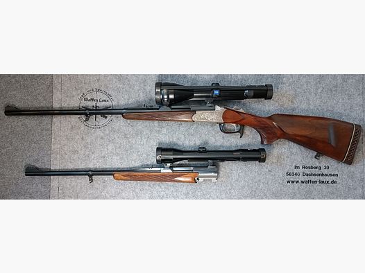 H. Blaser Isny K77 Luxus mit Wechsellauf 30-06 und Zeiss Diavari 3-12x56 T*