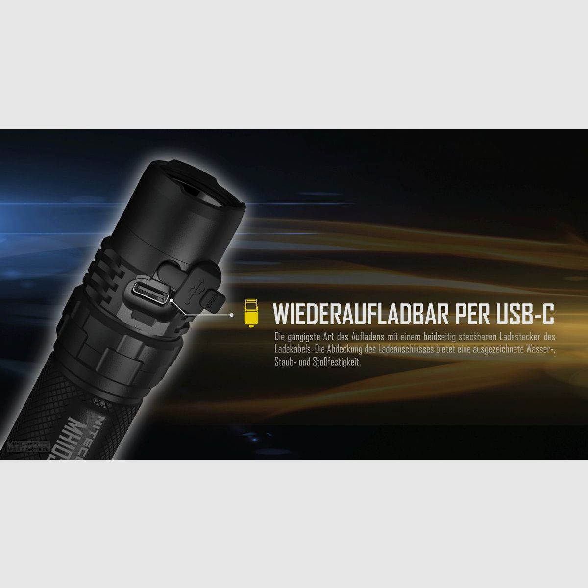 Nitecore MH10S Taschenlampe 1800 Lumen