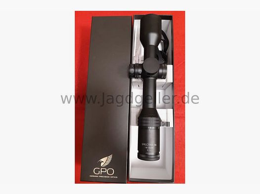 Ottica GPO Spectra 8x 1,6-13x44 G4i Fiber NUOVO con Blaser usato-