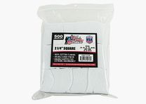 500 Patches 2 1/4" Eckig .38 bis .45+410 bis 20GA