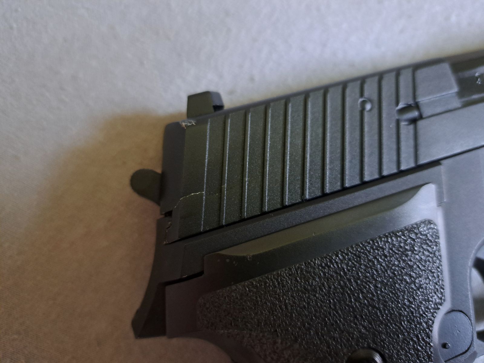 WE P226 GBB mit Carabine Kit