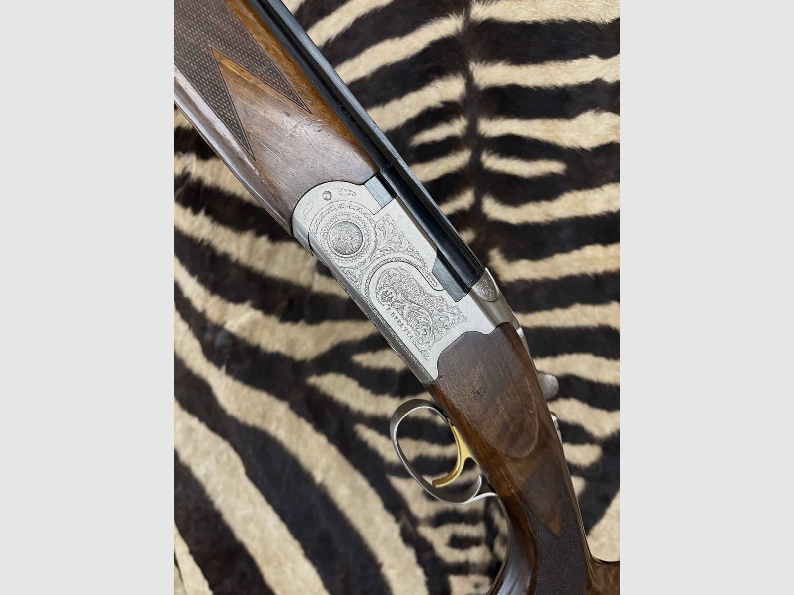 Beretta Silver Pigeon S Flinte Kal.12/76 – ca.71cm – 5 Chokes – Waffenkoffer, Bild 8 von 13