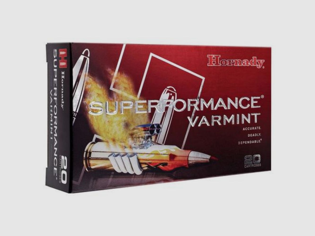 223 Remington Hornady SUPERFORMANCE® VARMINT™ 53 gr V-MAX® VE20