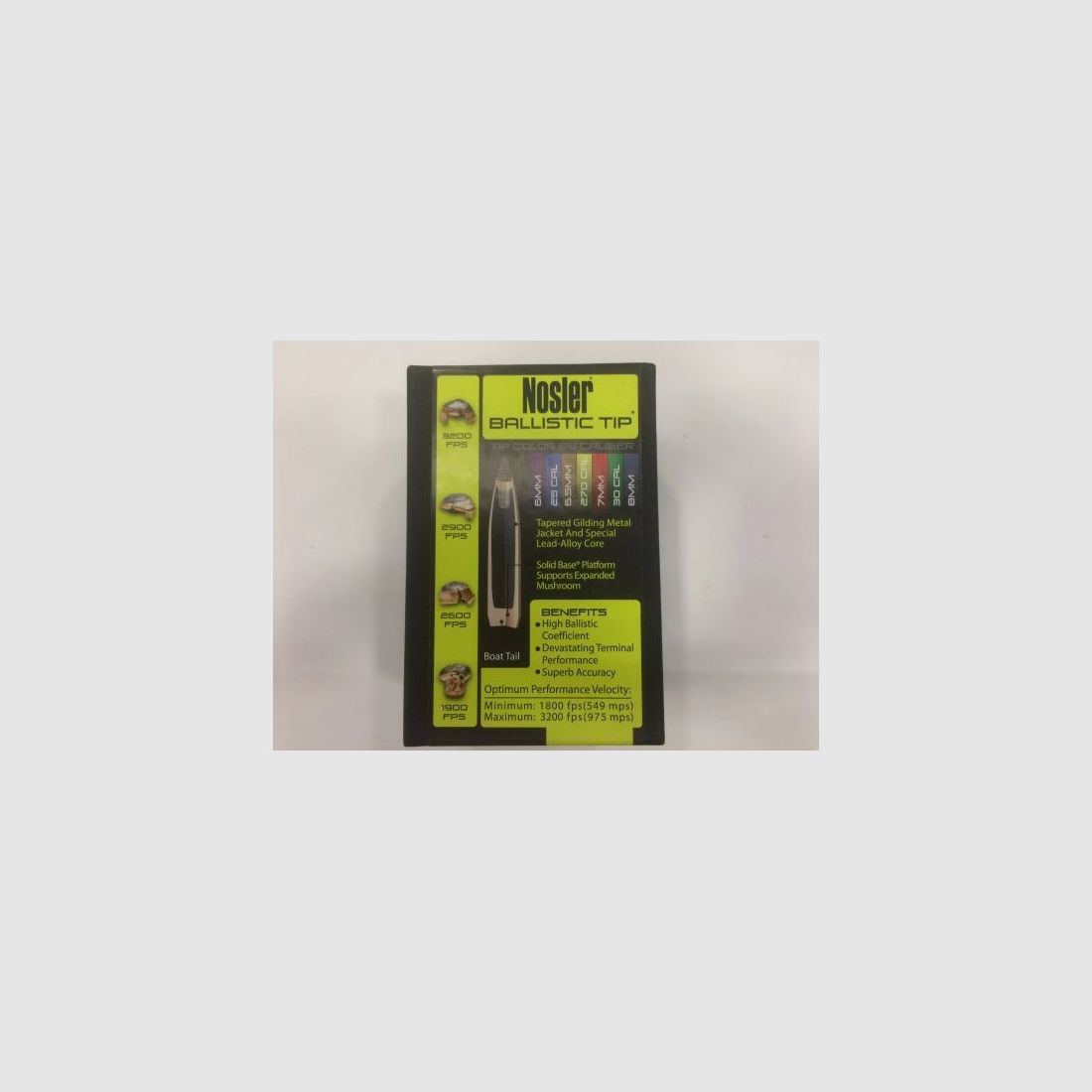 NOSLER B TIP PALLE 7MM GR 150 QT50, immagine 2 di 4