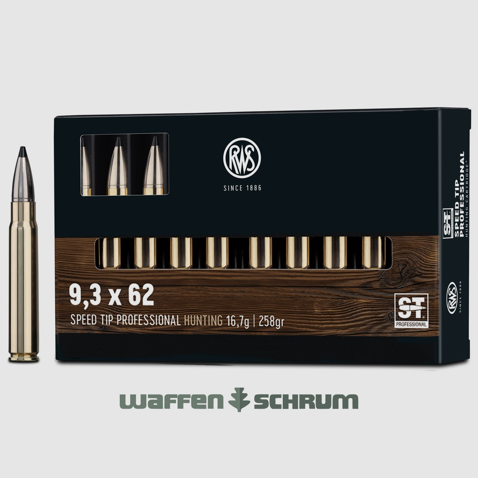 RWS Speed Tip Pro 16,7g - 258gr 9,3x62