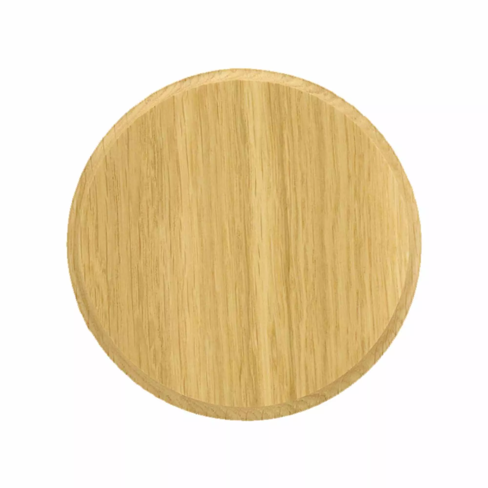 Plaque de trophée pour sanglier rond 14 cm clair, image 1 sur 2