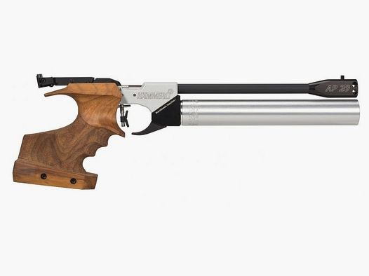 Pistolet Hämmerli AP20 pro droit Gr.M poignée en noyer