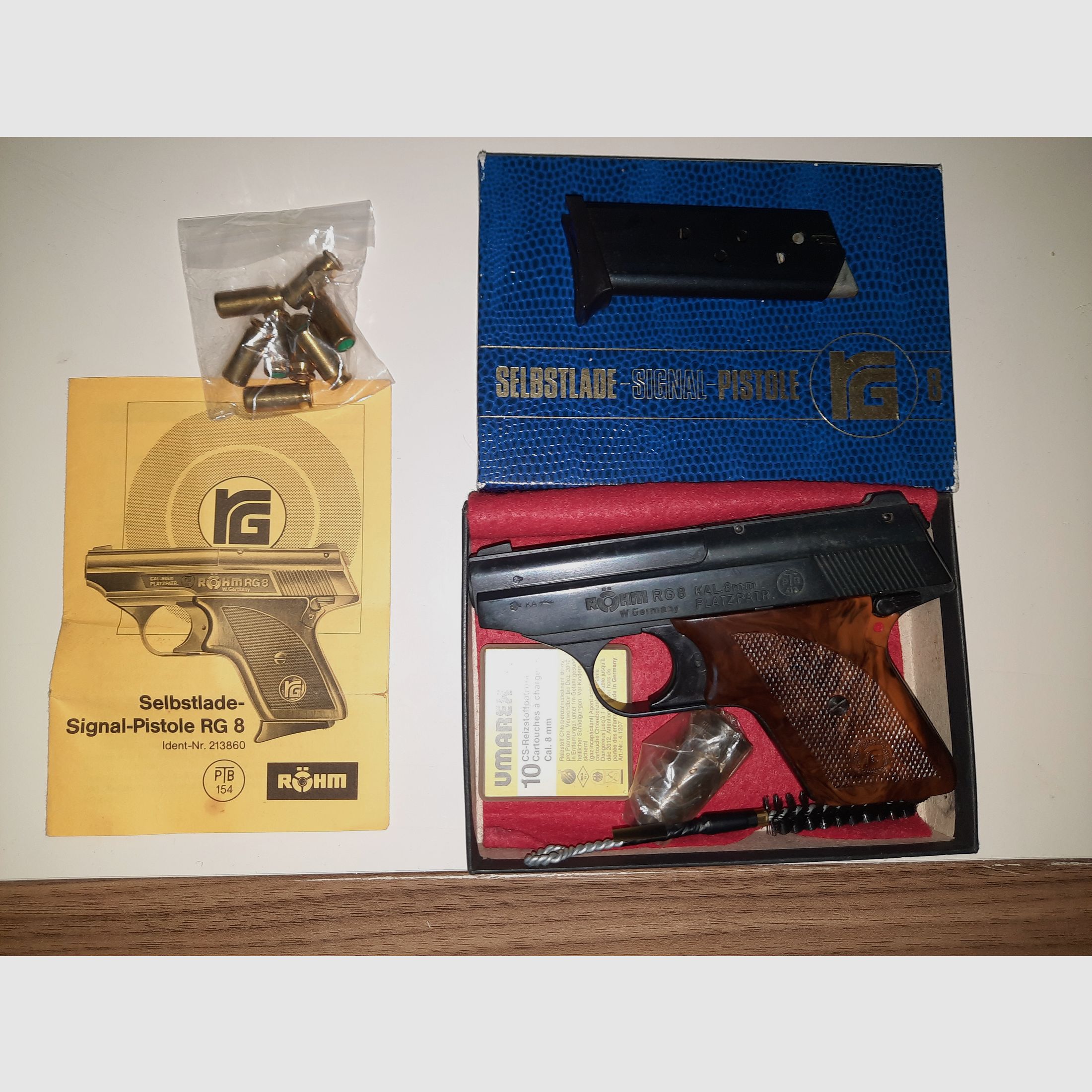 Röhm RG-8 Kaliber 8mm Schreckschusspistole