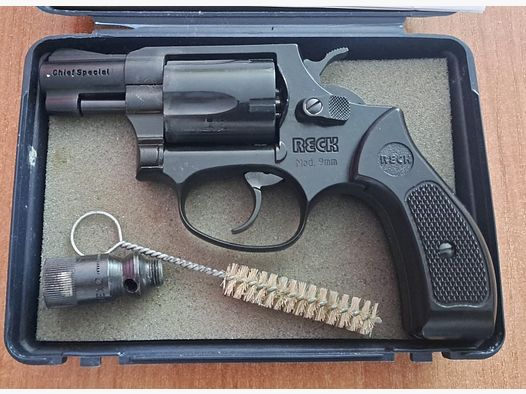 Seltener Reck Chief Special im Kaliber 9 mm R. Knall