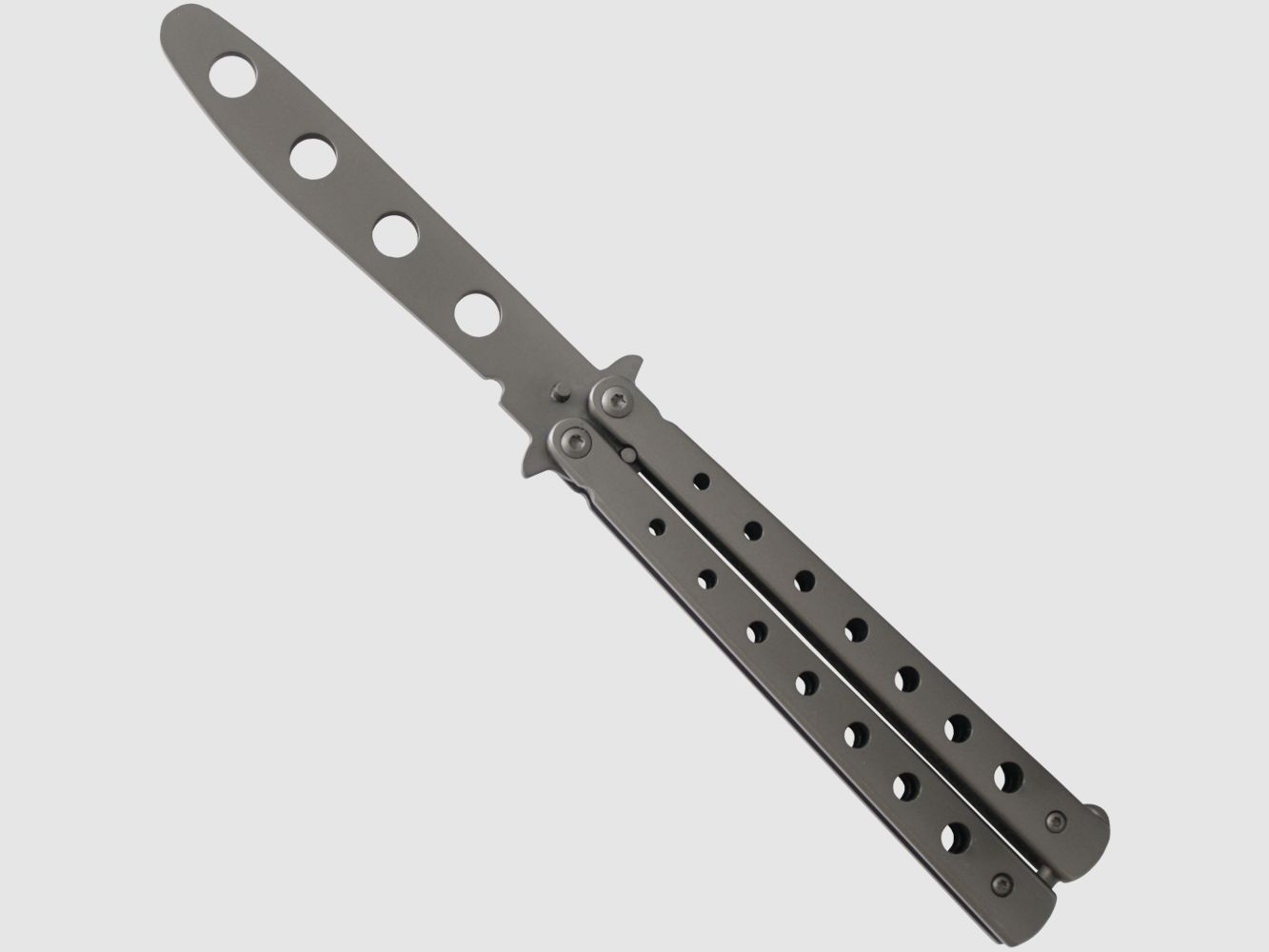 Butterfly Trainingsmesser Balisong stumpfes Messer legal Folder