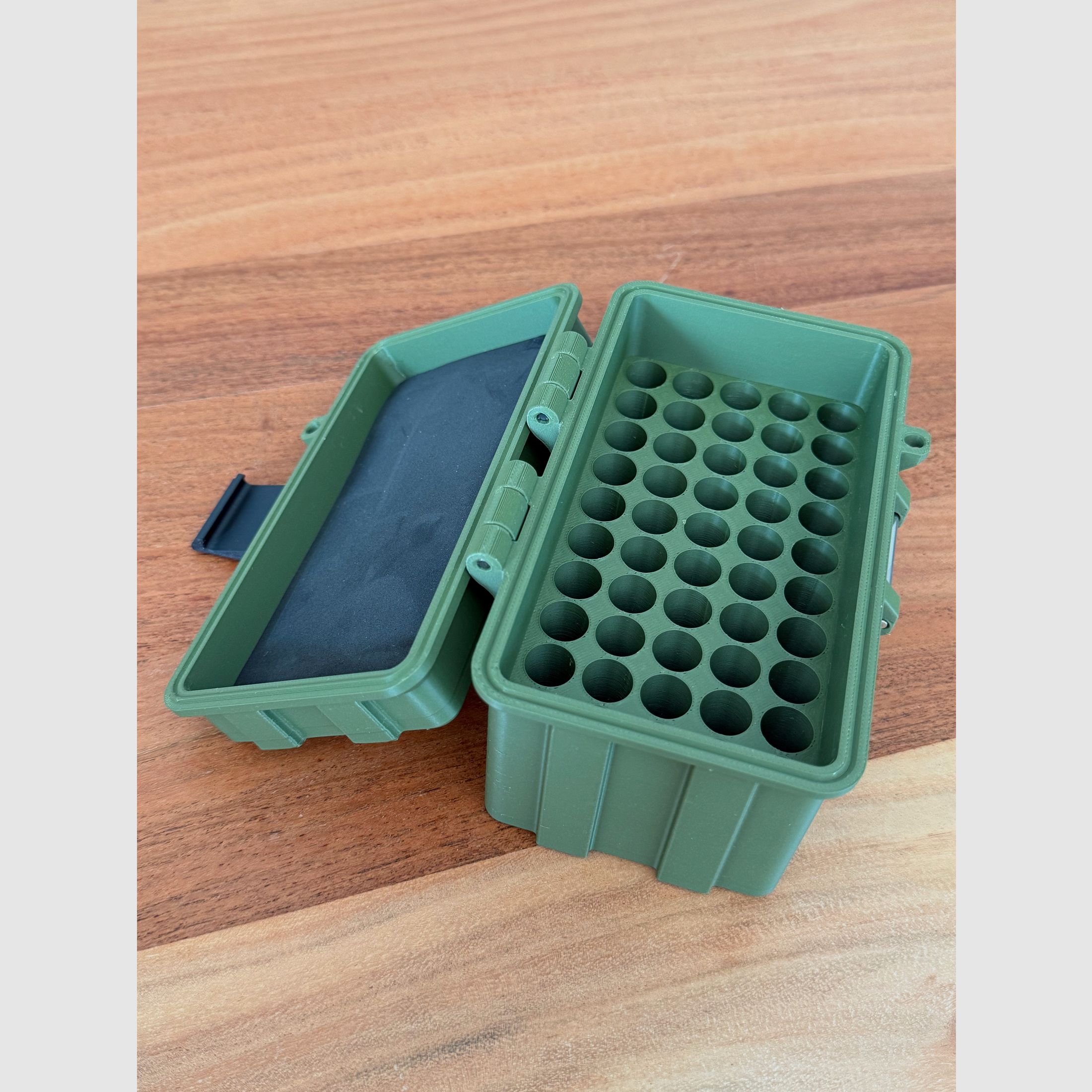 Munitionsbox .308 Win / 6,5mm Creedmoor Ammo Box Patronen Wiederladen 50 Schuss personalisierbar abschließbar optional magnetisch & mit RFID Chip für Daten
