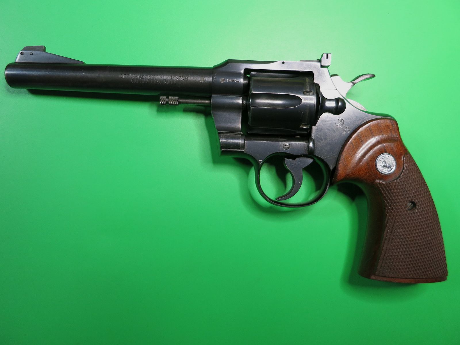 Revoler COLT Officer's Model Match, fünfte Ausgabe der Serie in .22lr #72