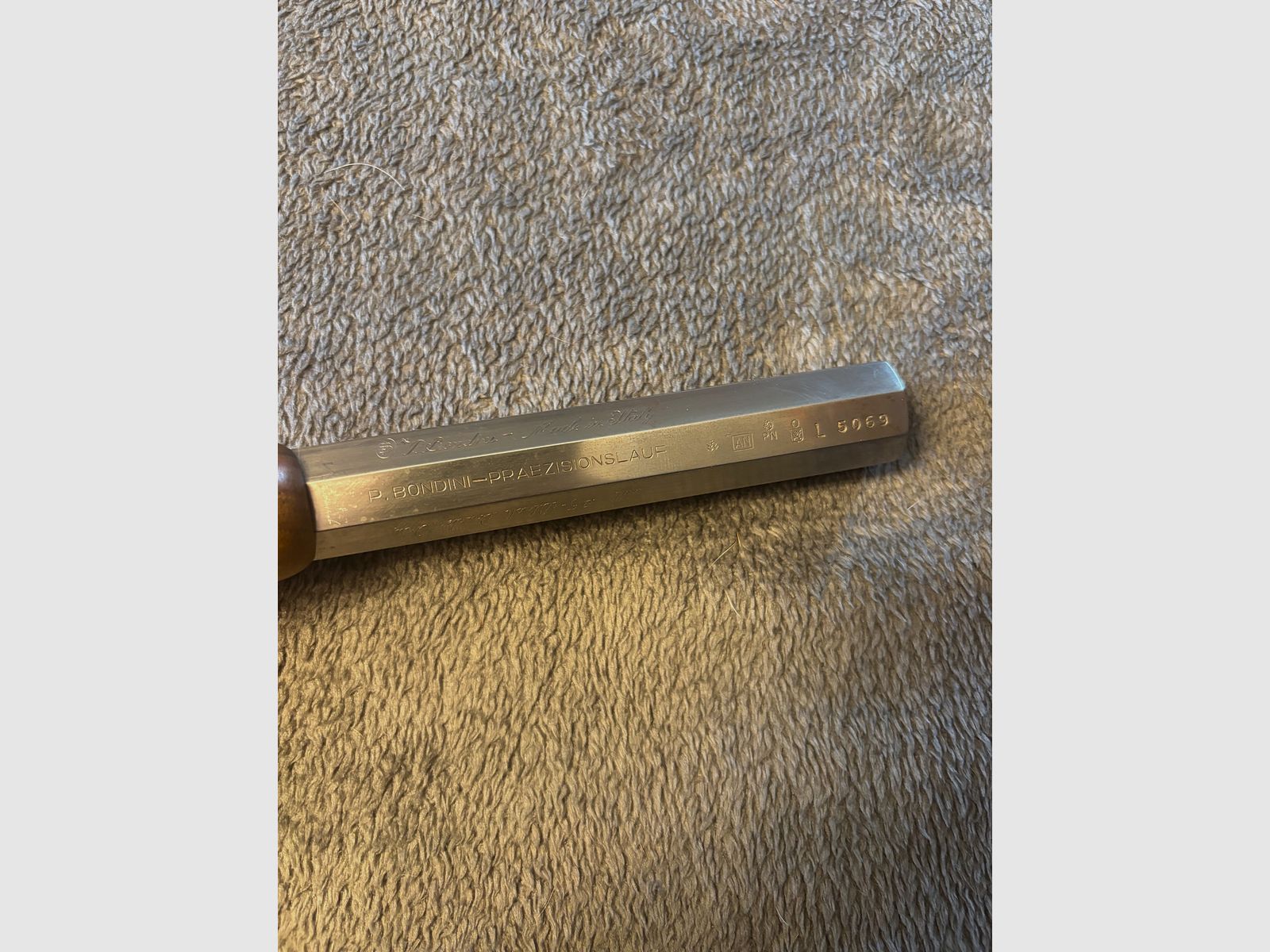 Voorlader Pistool Bondini Le Page in Parijs Kal. 45 Gebruikte wapen