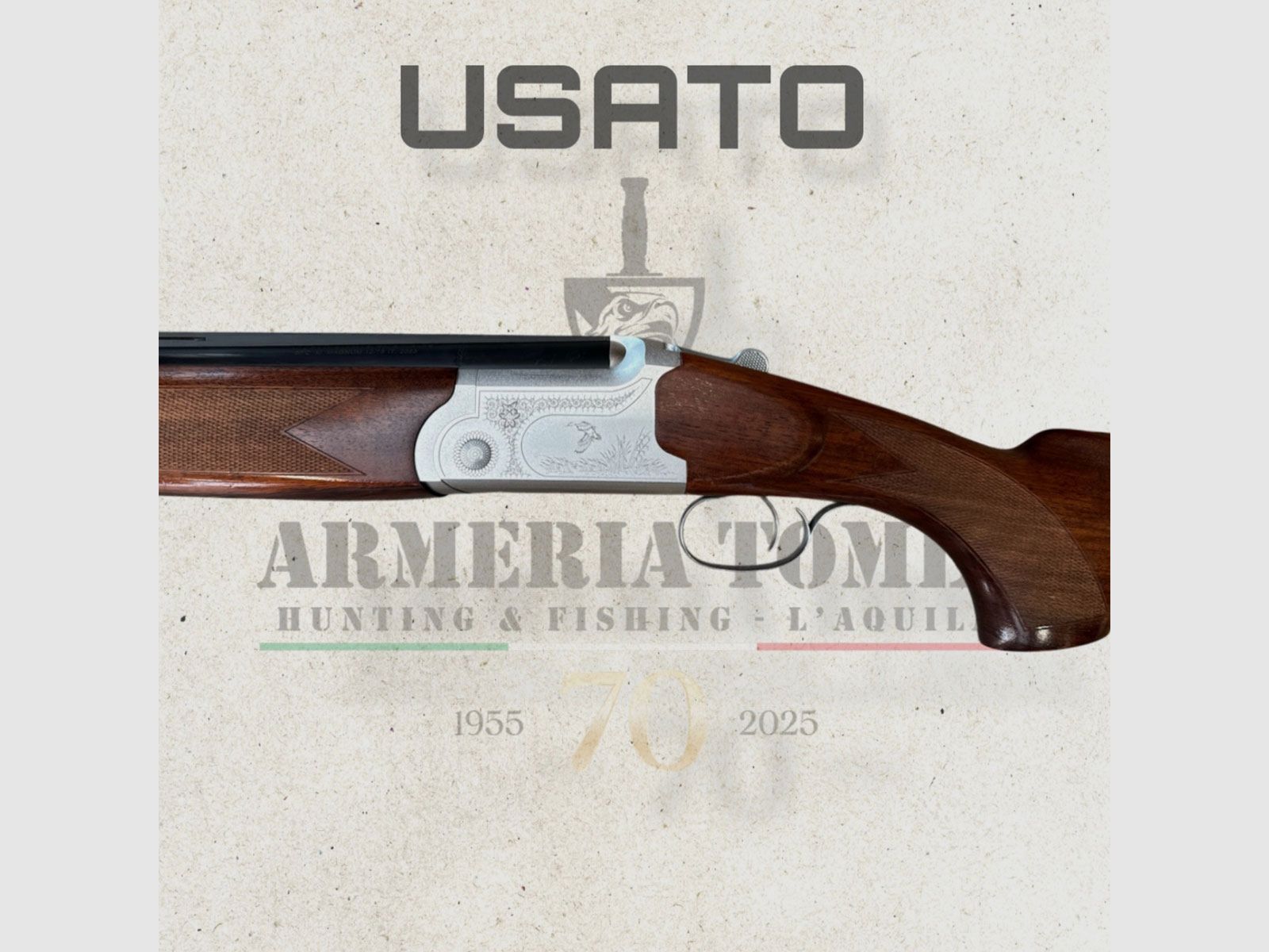 USATO – FUCILE SOVRAPPOSTO – YILDIZ MOD. SPZ M cal. 12, immagine 2 di 5
