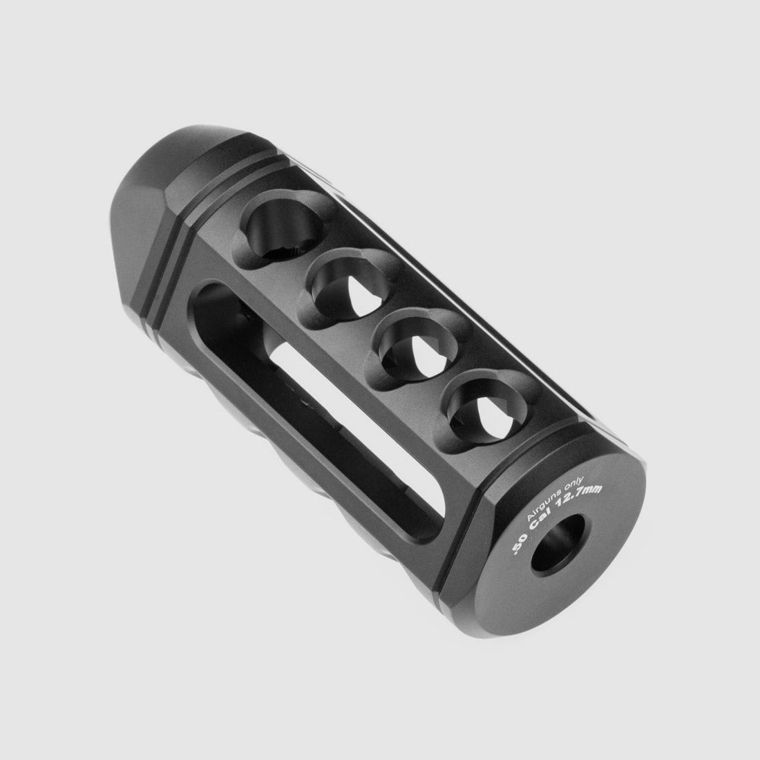 XL - MUZZLE | MEGALODON | CNC ALU | ZWART | Cal.50