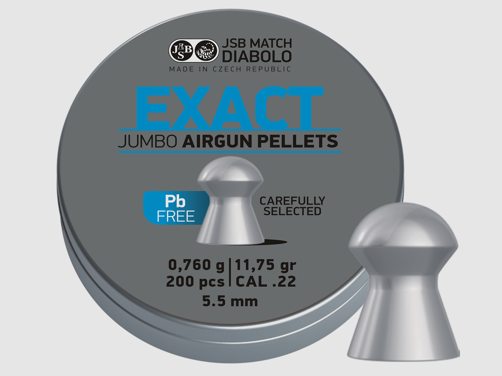 JSB Exact Jumbo bez ołowiu, kal. 5,5mm