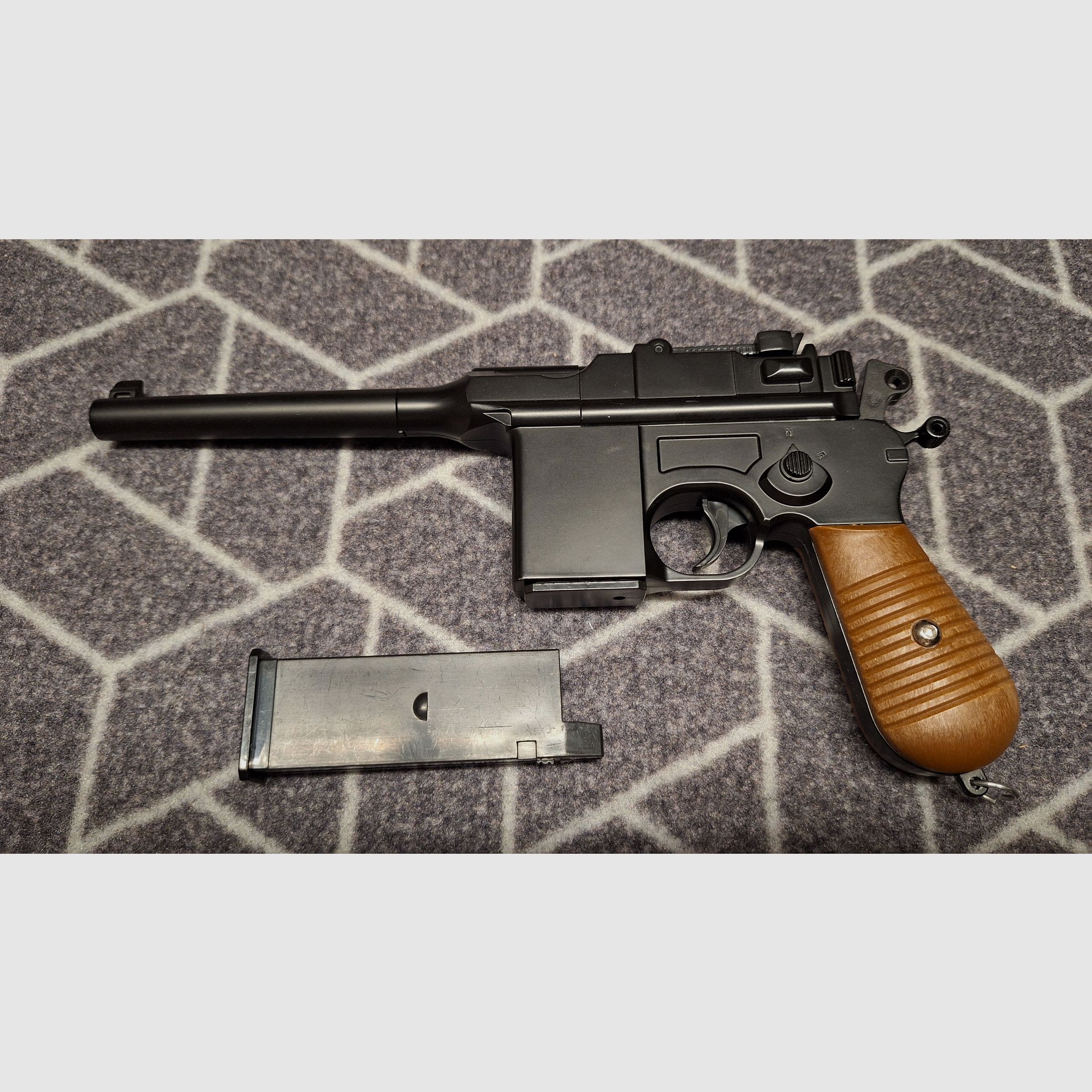 C96 / M712 Mauser Federdruck Airsoft - Neu!