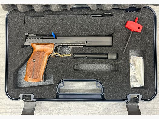 Pistola de competición Carl WALTHER CSP Dynamic .22lr con disparador de competición ajustable