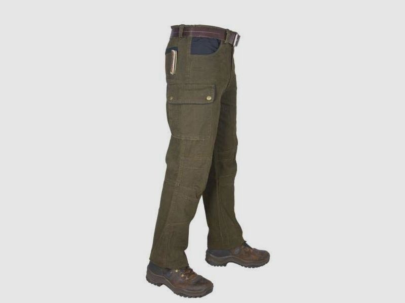Hubertus Hose Outdoor Canvas Oliv
