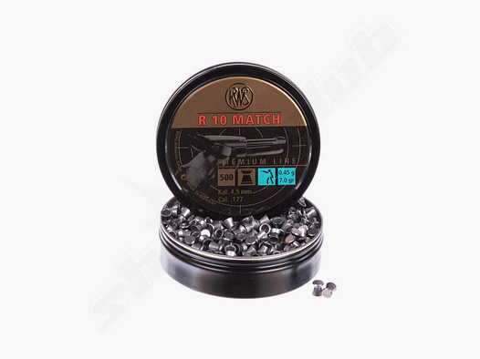 RWS R10 Match 4,49mm 0,45g 500St 4,5mmDiabolo