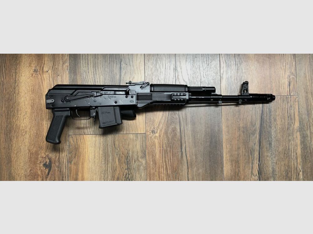 Izhmash Saiga MK 102 - sportlich zugelassen! - halbautom. Büchse .223Rem 415mm Lauflänge - Polymer Klappschaft - - zivile Version - System AK74 AK47 AK101