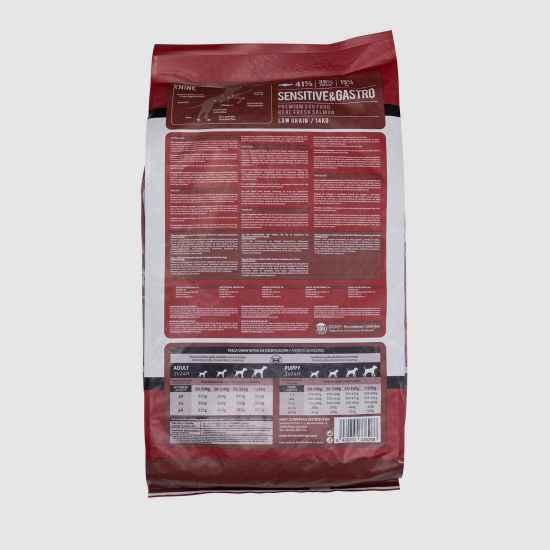 Hundefutter KNINE SENSITIVE & GASTRO 14 KG, Bild 3 von 4