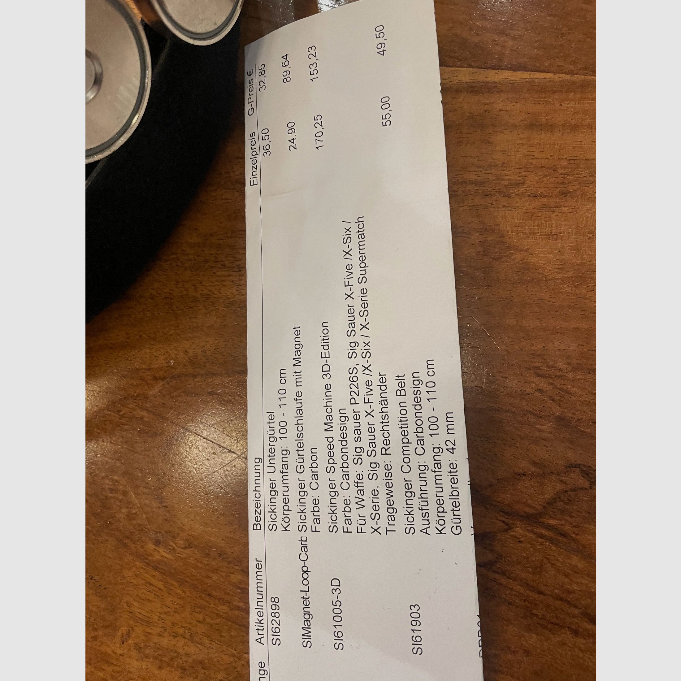 Holster Sig Sauer P226