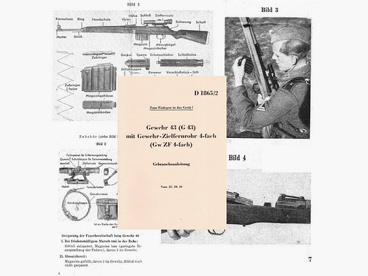 Bedienungsanleitung Gewehr 43 mit Zielfernrohr 4fach