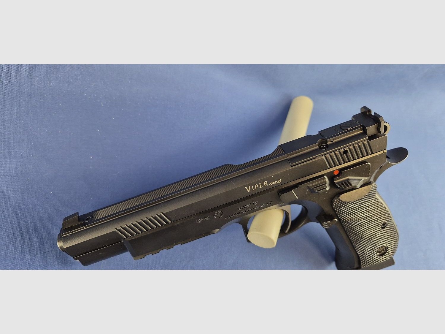 CZ75 Viper 6 OR, Kal.9x19mm „Oschatz“ LL:6″ Black, Bild 4 von 6