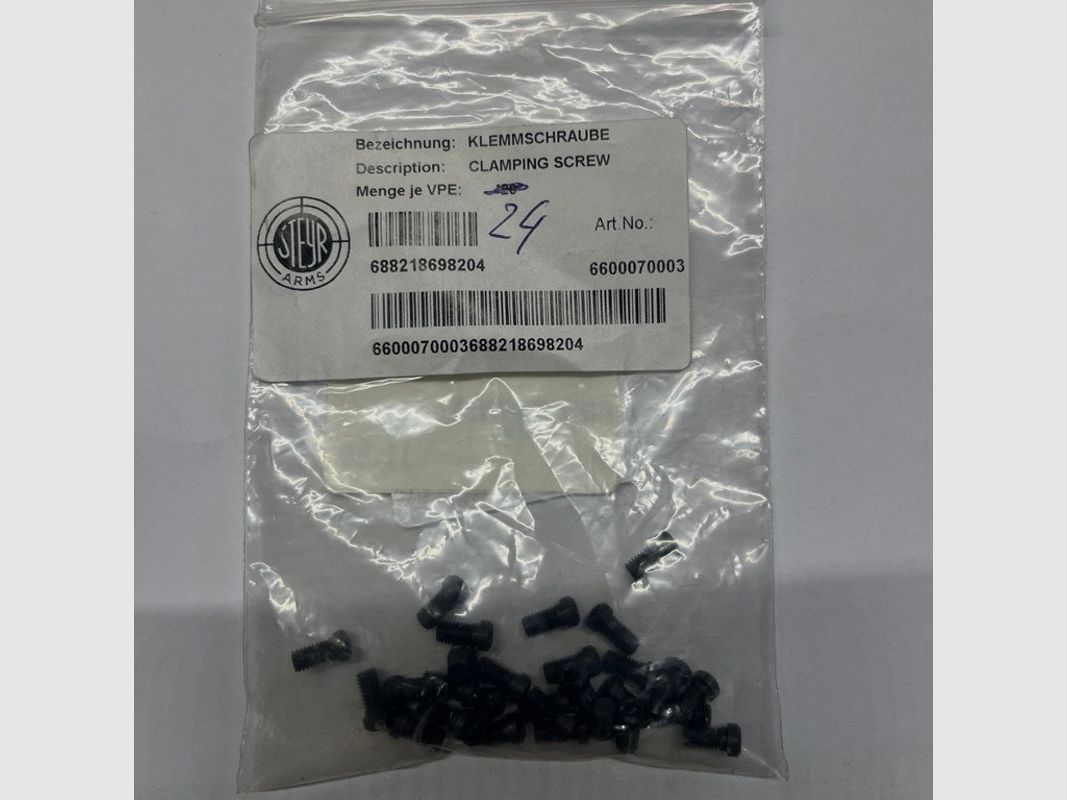 Steyr Mannl. Klemmschraube Montage Torx, Bild 2 von 10